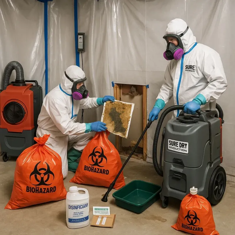 Contaminated Water Handling Protocols process in Spencer, MA