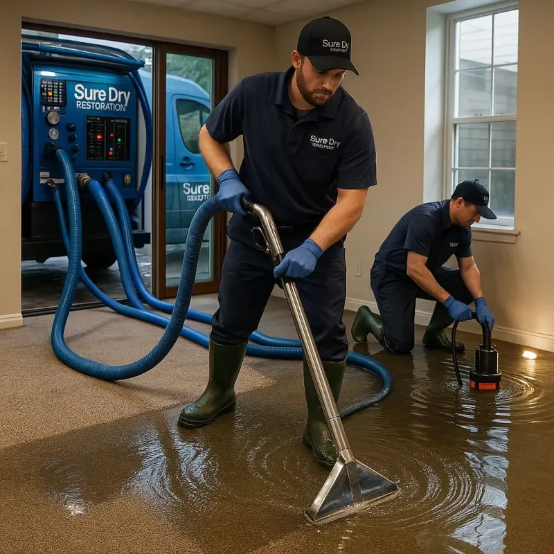 Water Extraction and Removal process in Spencer, MA